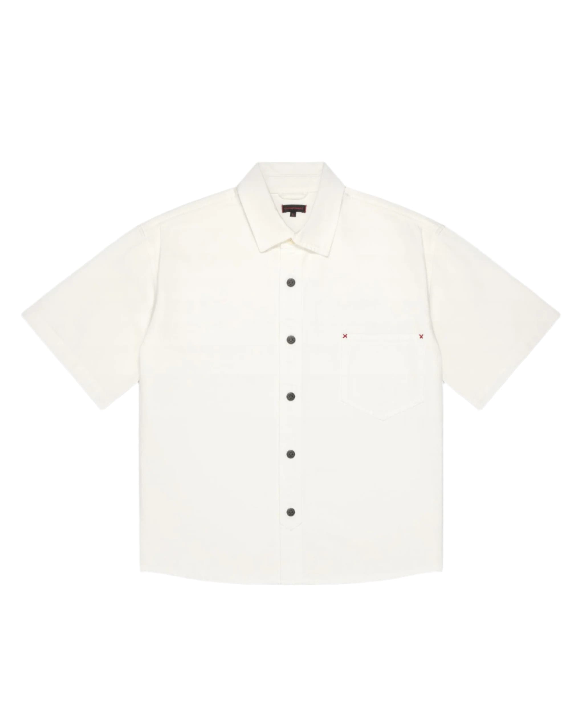 Denim Shirt (White)