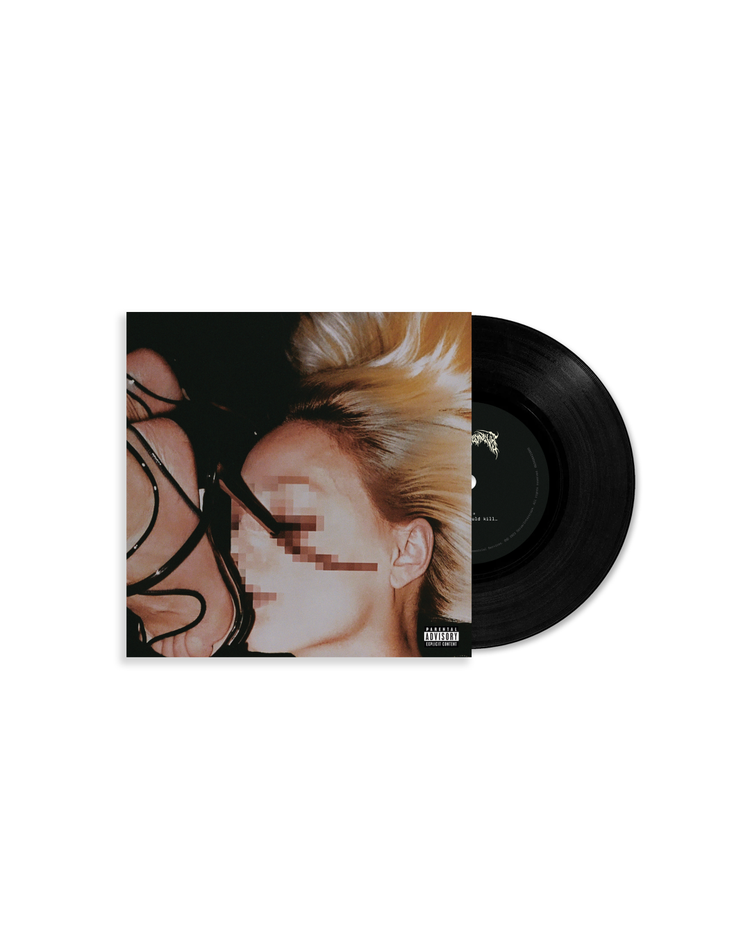 if looks could kill 7" Etched Vinyl