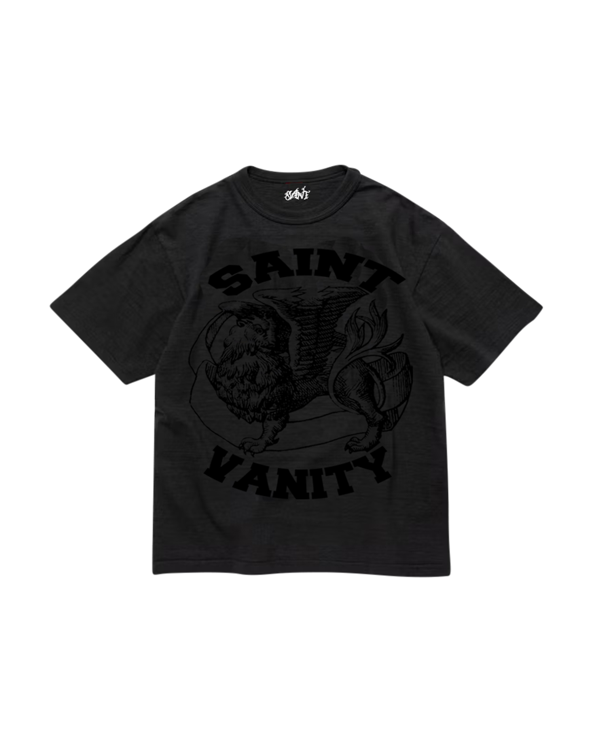 MONOCROMATIC BLACK T-SHIRT