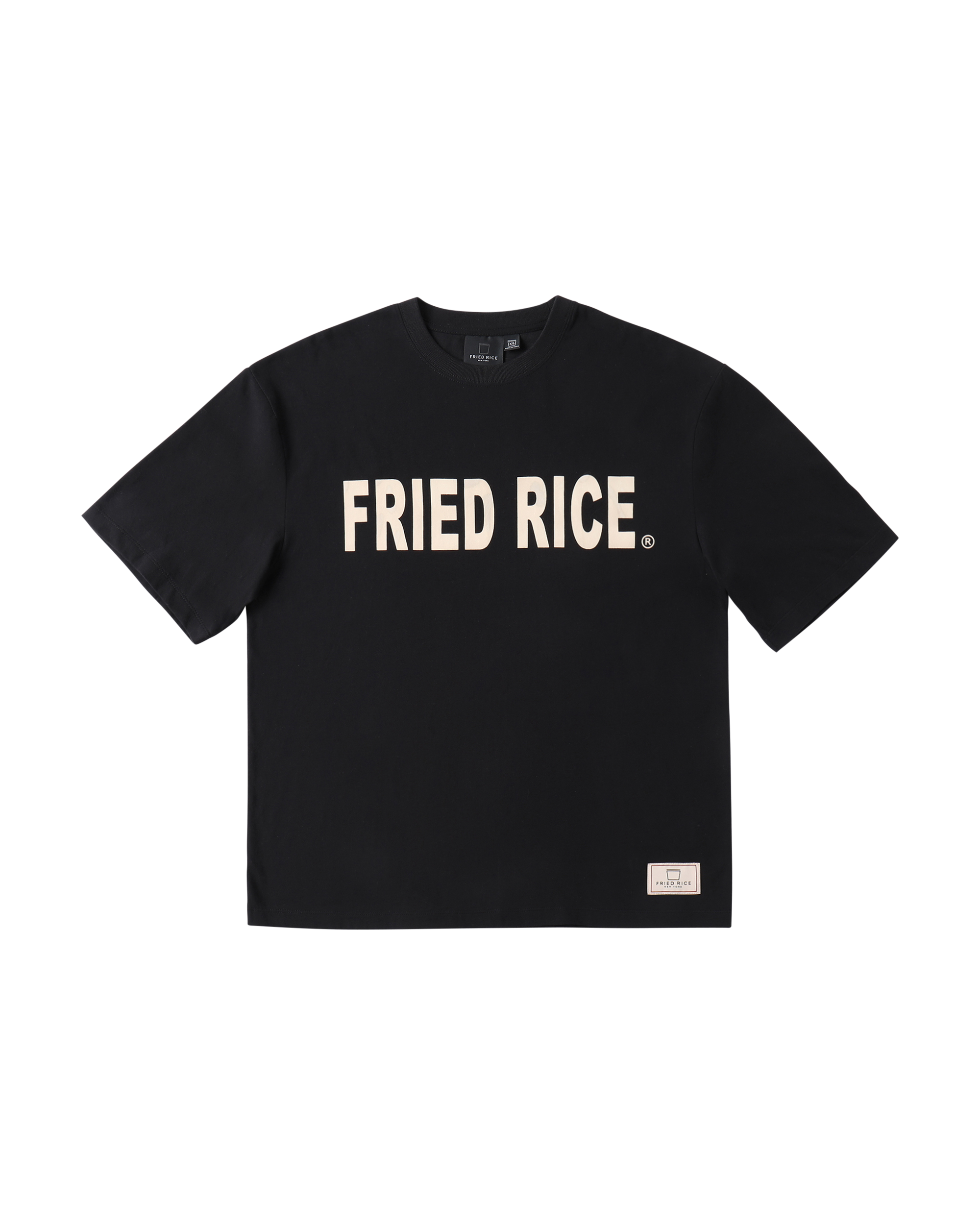 FRIED RICE AS FUCK Tee - Black