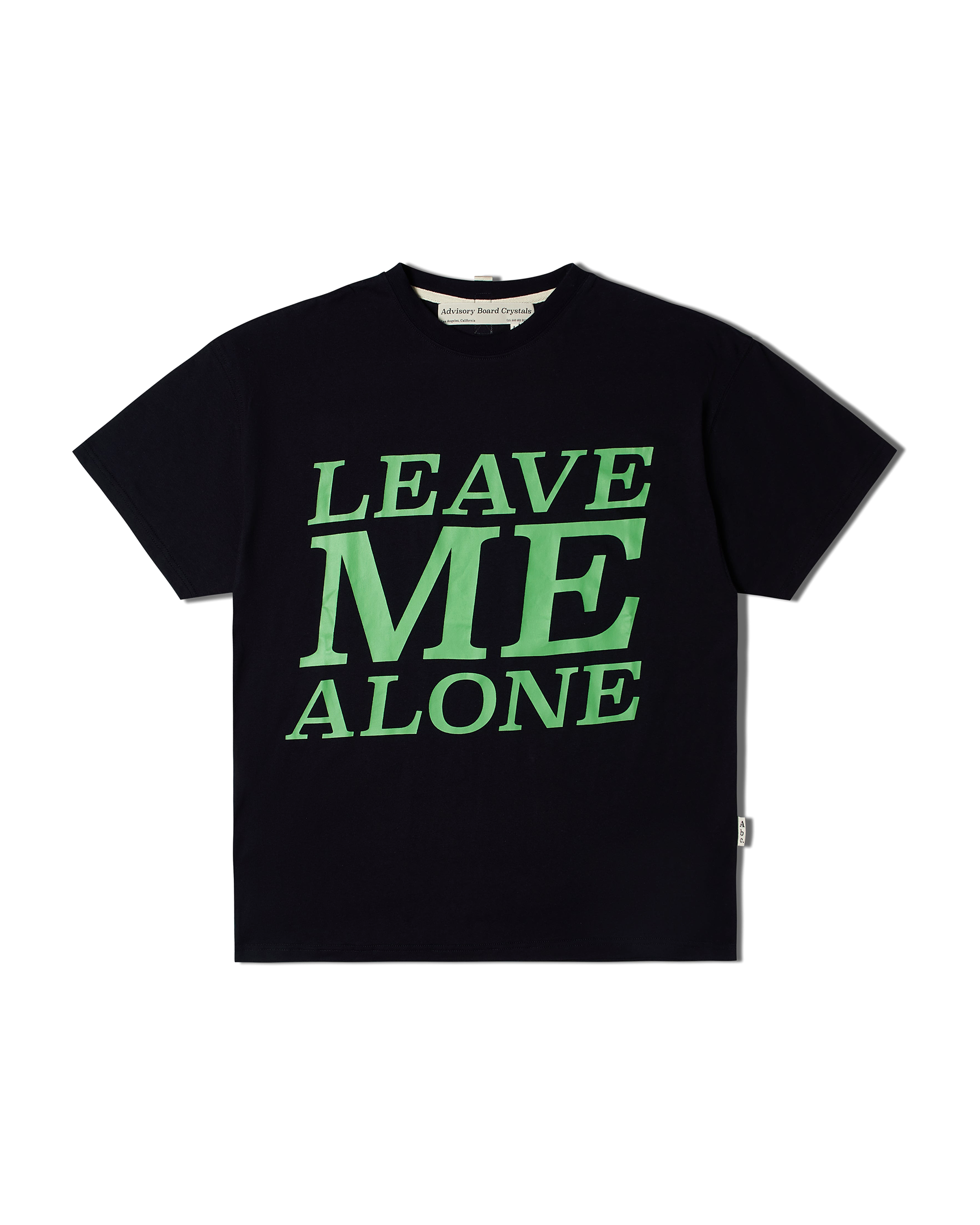 Abc. Leave Me Alone Short Sleeve Tee- SS25 (Navy)