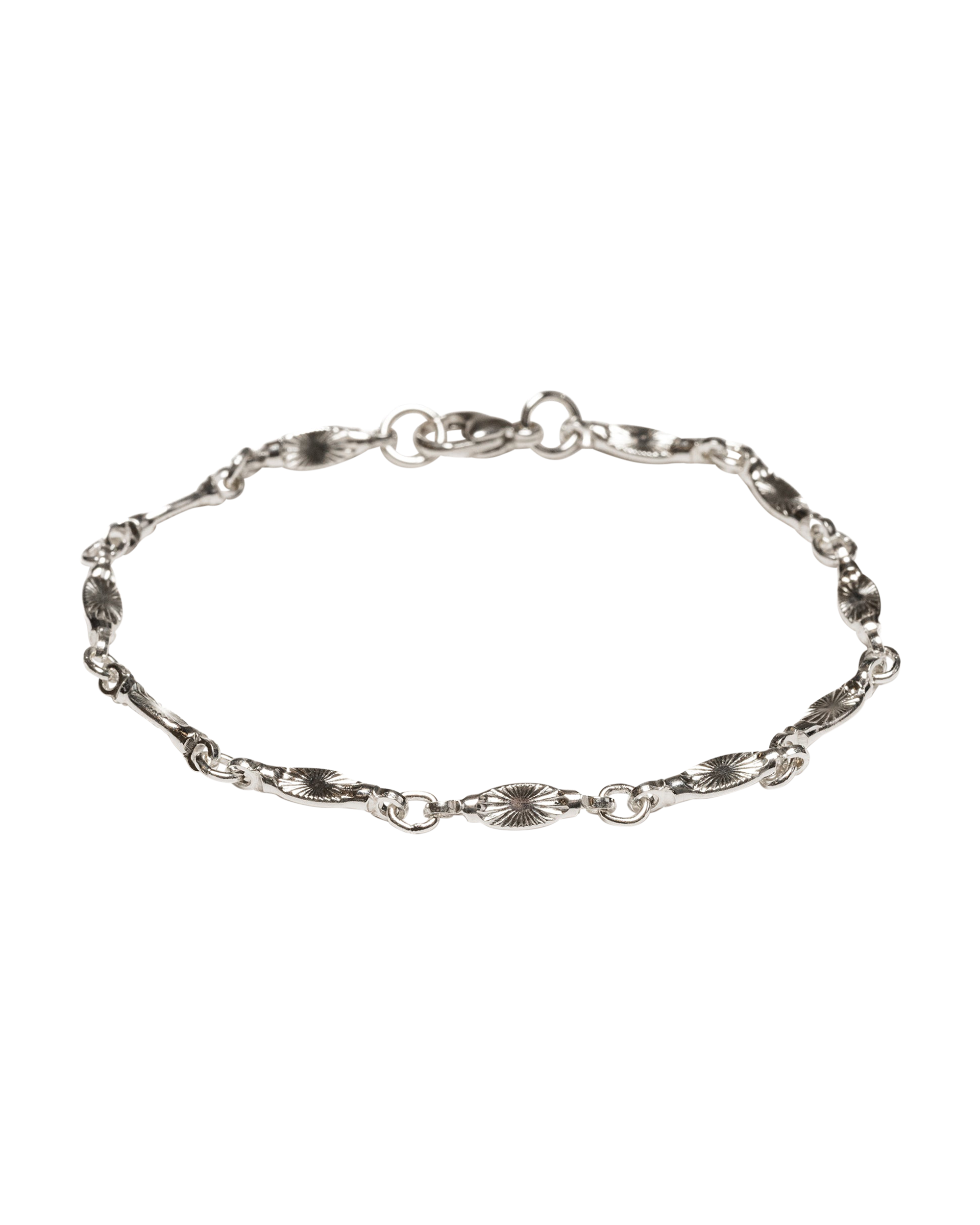 Sunburst Chain Bracelet (Silver 925)