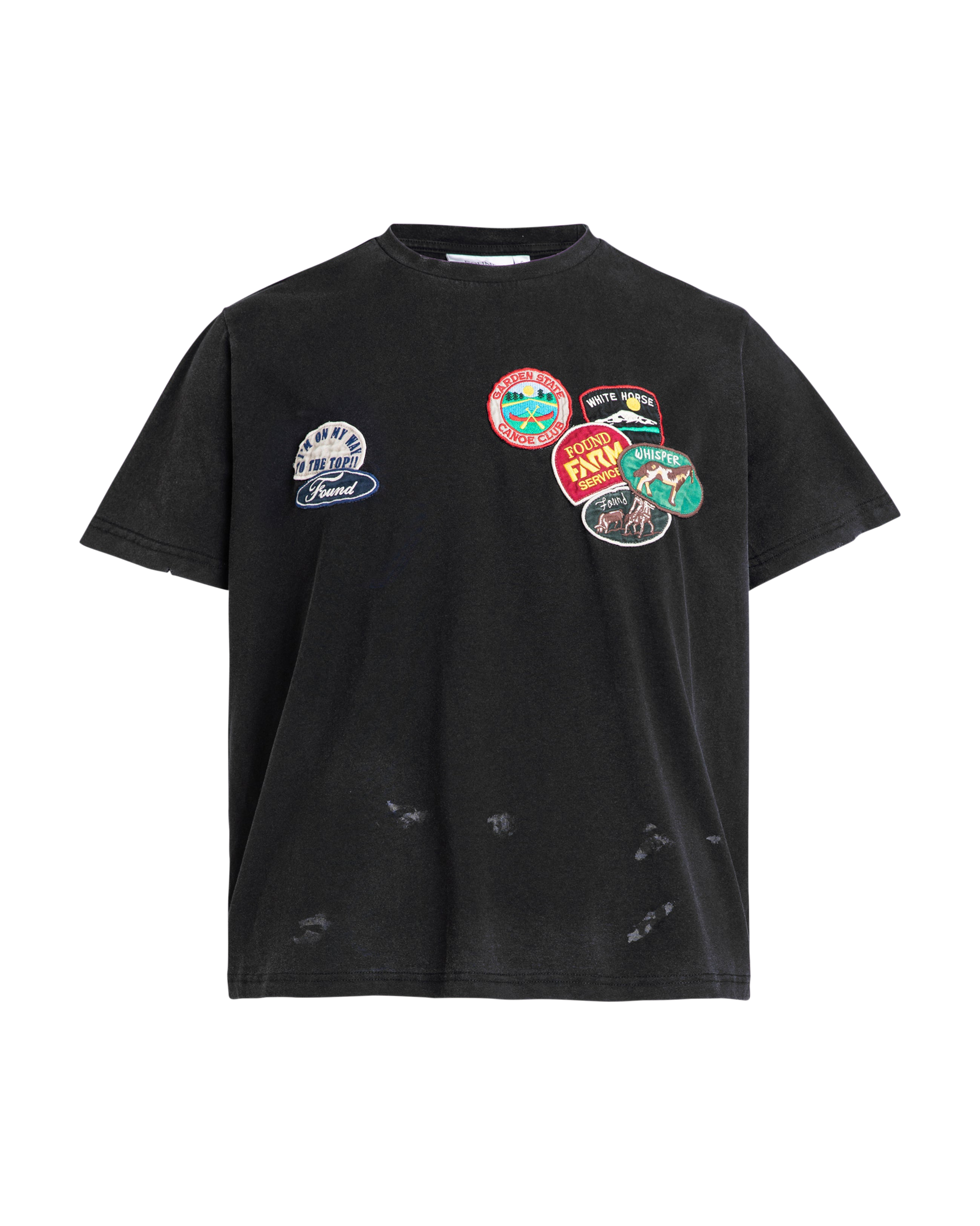 Multi Patch Washed Tee