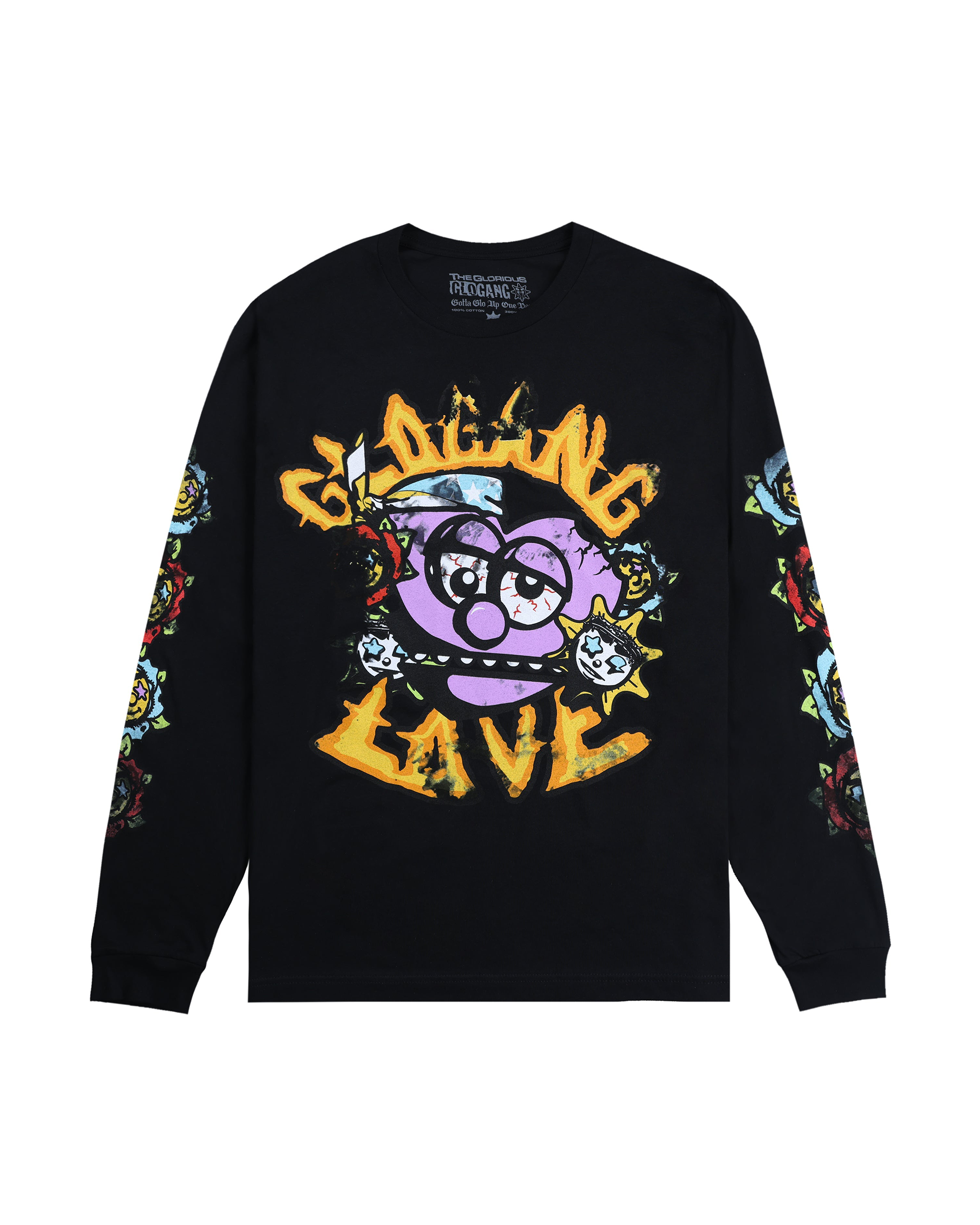 Glo Gang Love Longsleeve (Black)